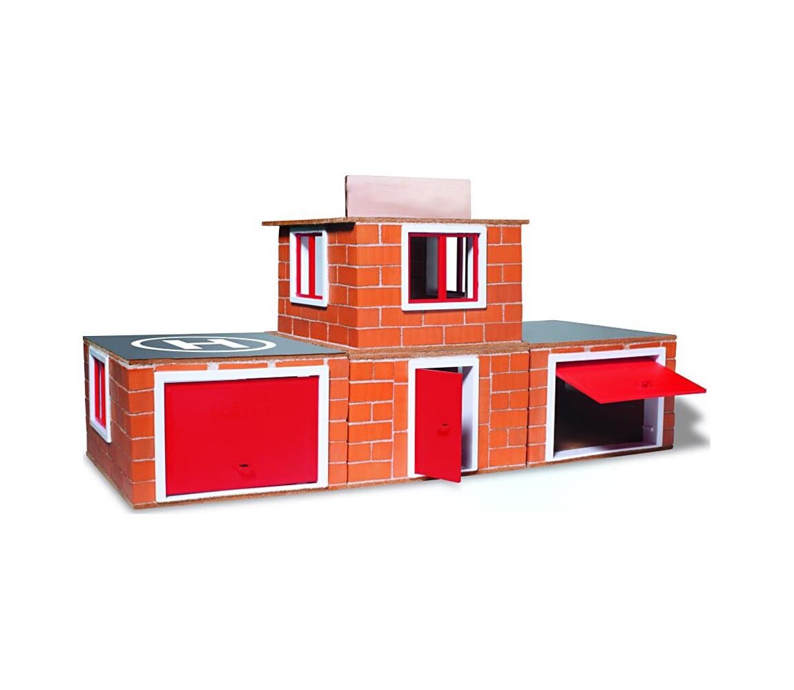 Teddies Stavebnice hasičská stanice 220 dílků 48003587