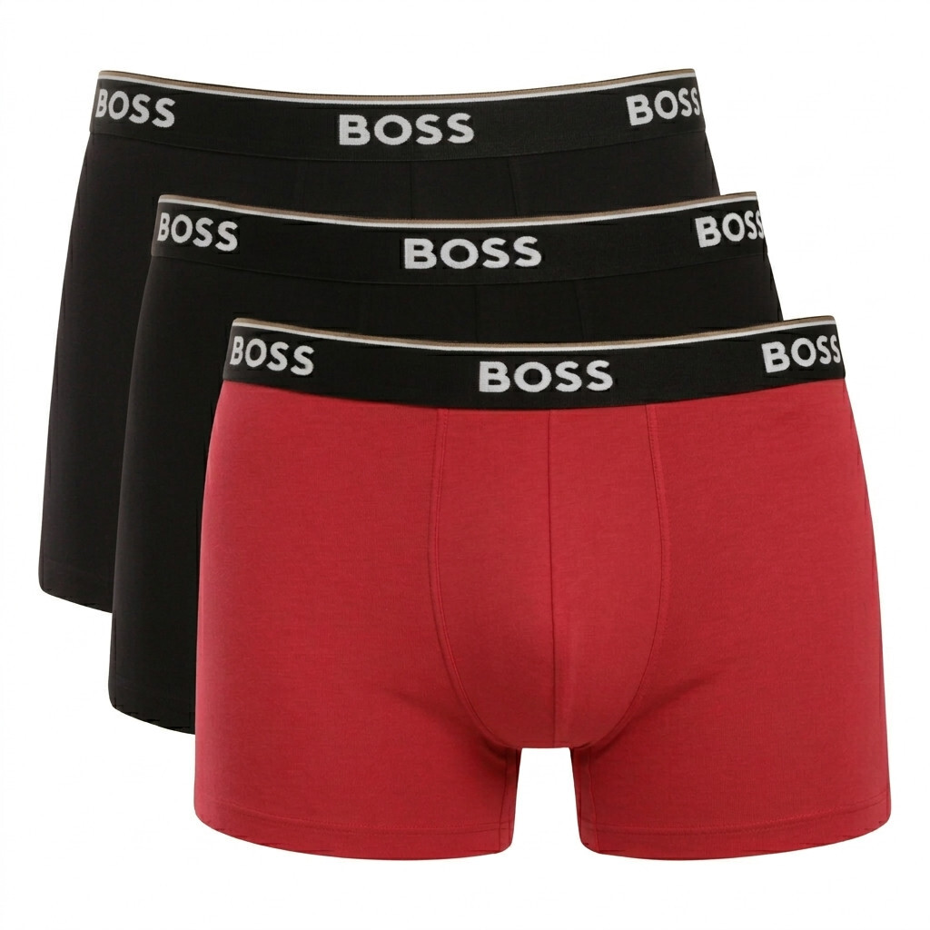3PACK pánské boxerky BOSS vícebarevné (50554694 463) XXL, trenky / trenýrky