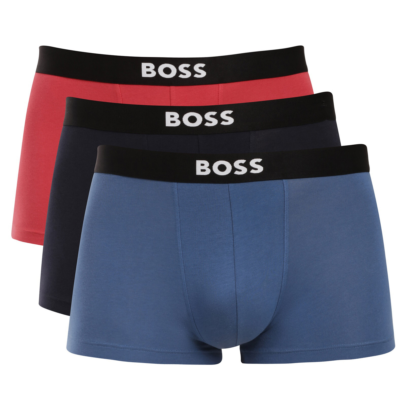 3PACK pánské boxerky BOSS vícefarebné (50544263 982) XXL, trenky / trenýrky
