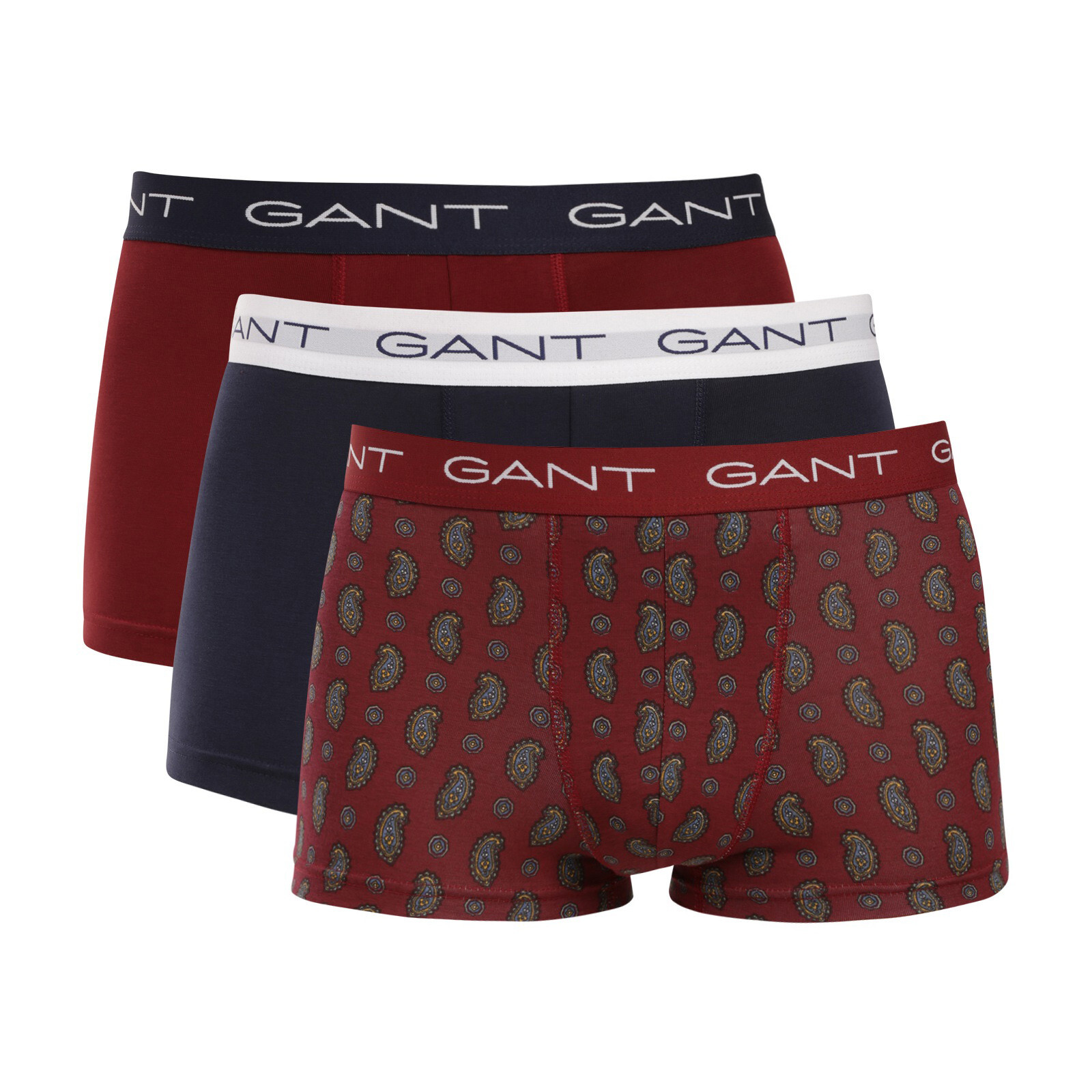 3PACK pánské boxerky Gant gift box vícebarevné (902533073-604) XXL, trenky / trenýrky