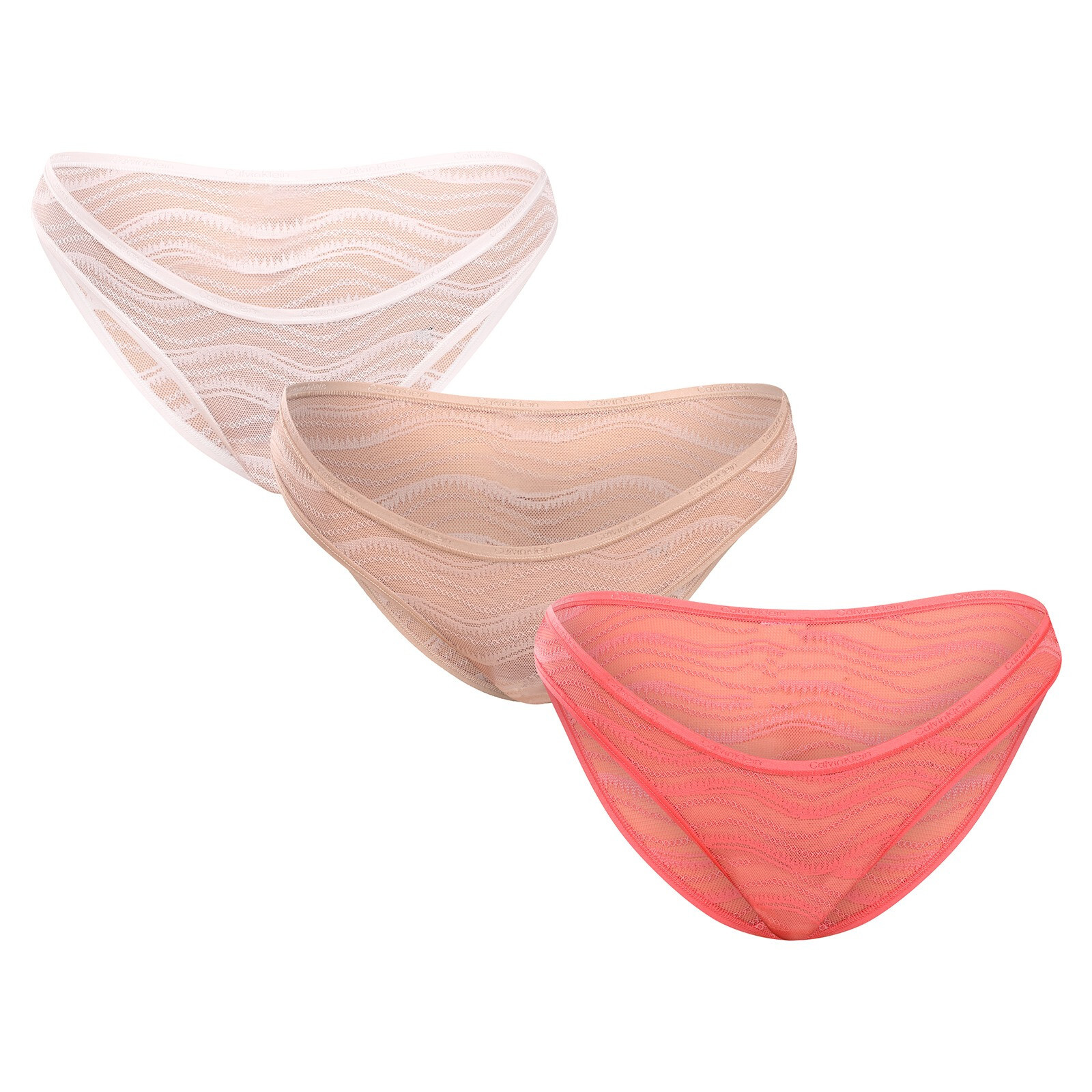 Poškozený obal - 3PACK dámské kalhotky Calvin Klein vícebarevné (QD5203E-NOX) M