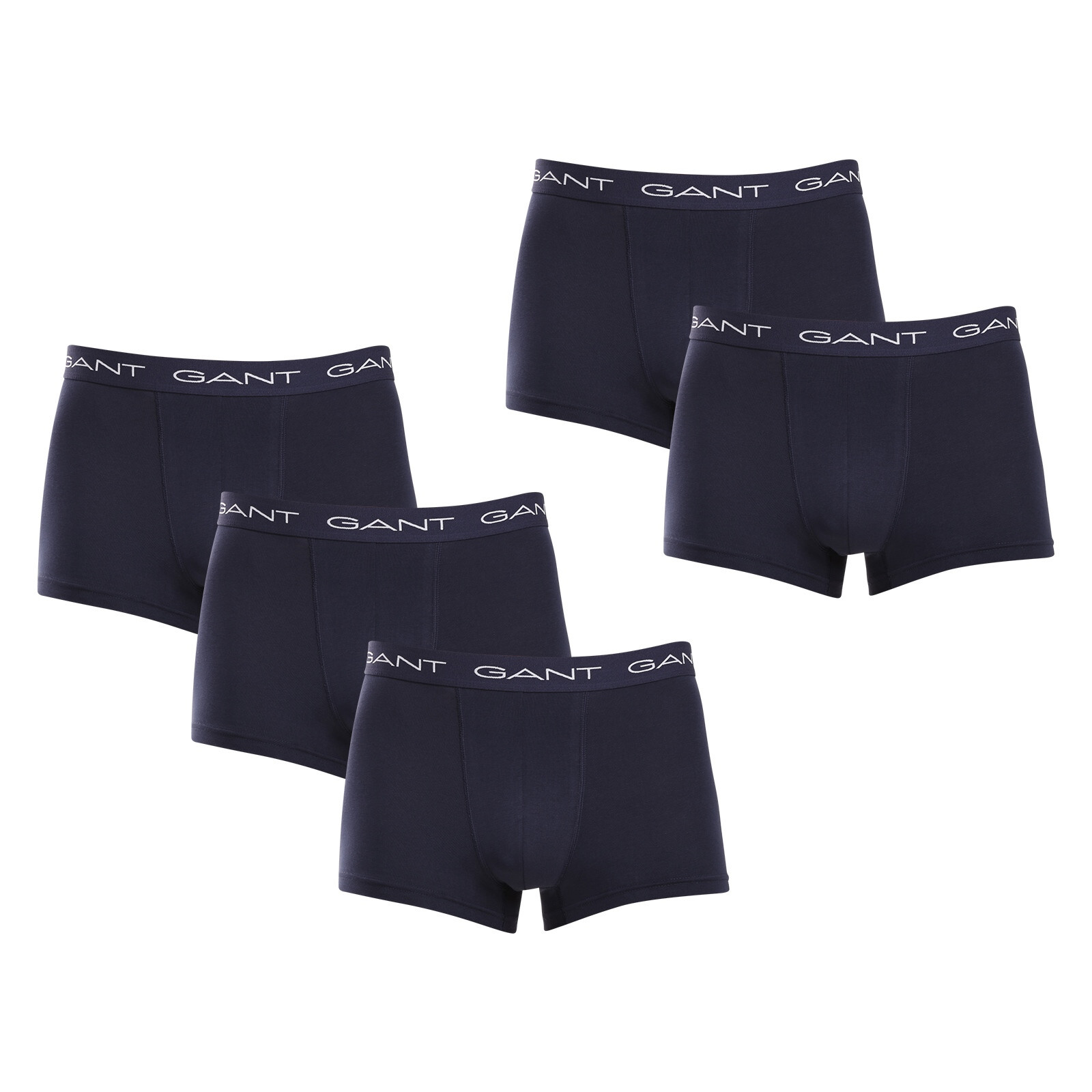 Poškozený obal - 5PACK pánské boxerky Gant modré (900015003-410) M, trenky / trenýrky