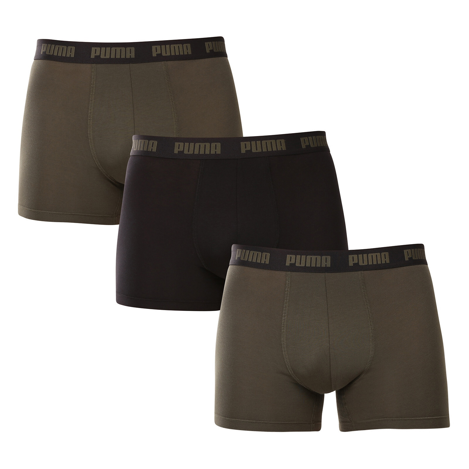 Poškozený obal - 3PACK pánské boxerky Puma vícebarevné (701226820 003) L, trenky / trenýrky