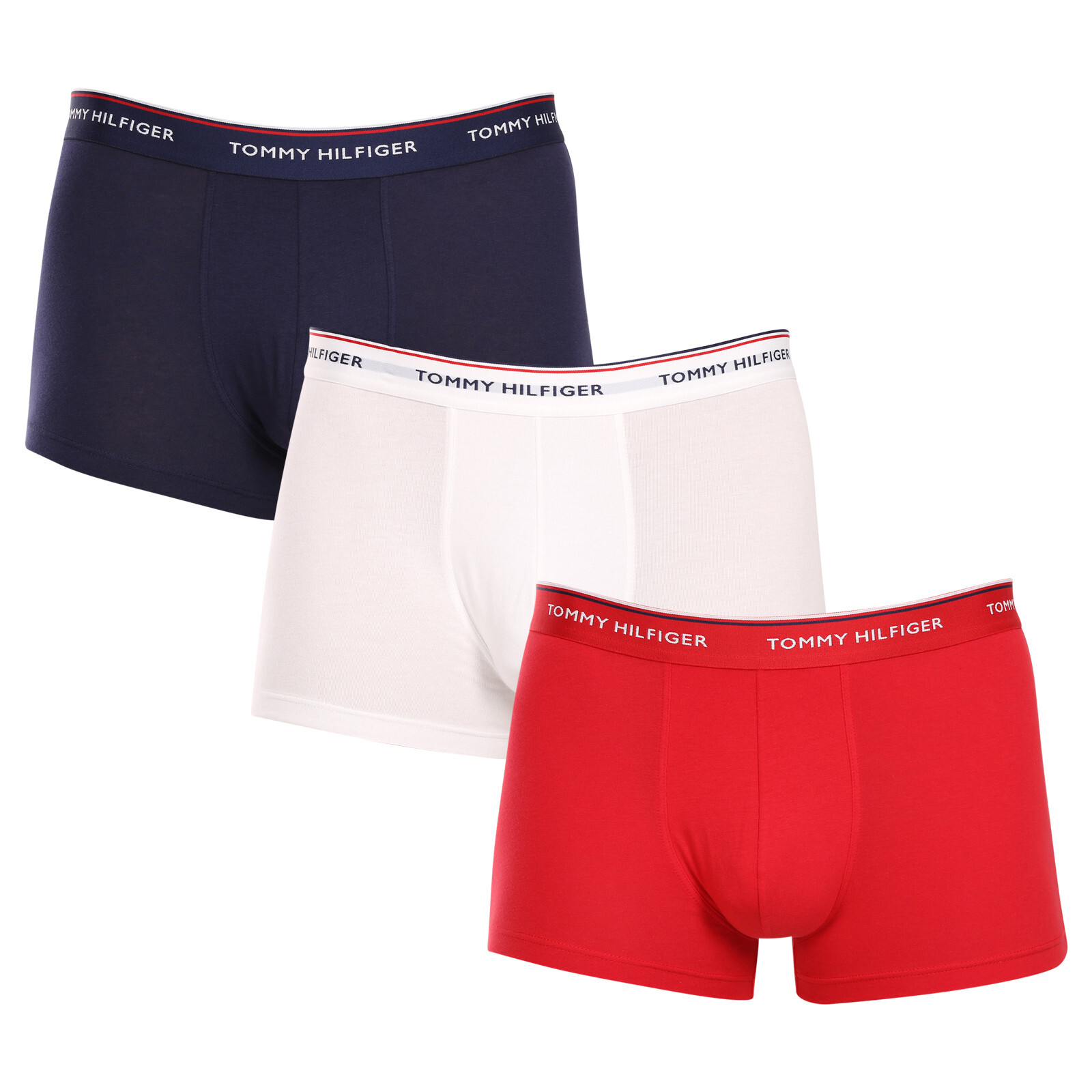 Poškozený obal - 3PACK pánské boxerky Tommy Hilfiger vícebarevné (1U87903842 611) XL, trenky / trenýrky
