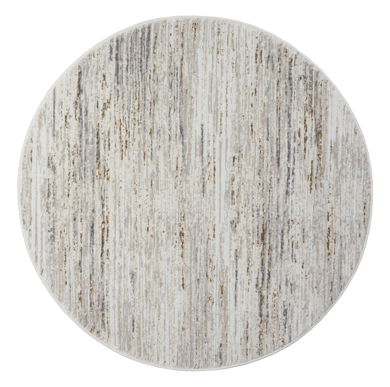 Kusový koberec My Passion CA60030 creme kruh, 120x120 (průměr) kruh, béžová, chodba / předsíň, My Flair