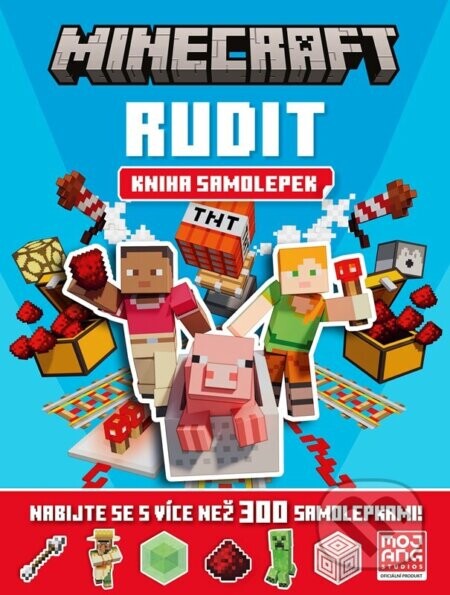 Minecraft - Rudit - Kniha samolepek - kolektív autorov
