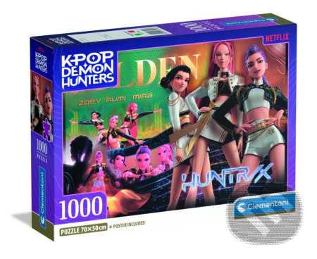 Puzzle 1000 ks KPOP Demon Hunters -3- Compact - Clementoni