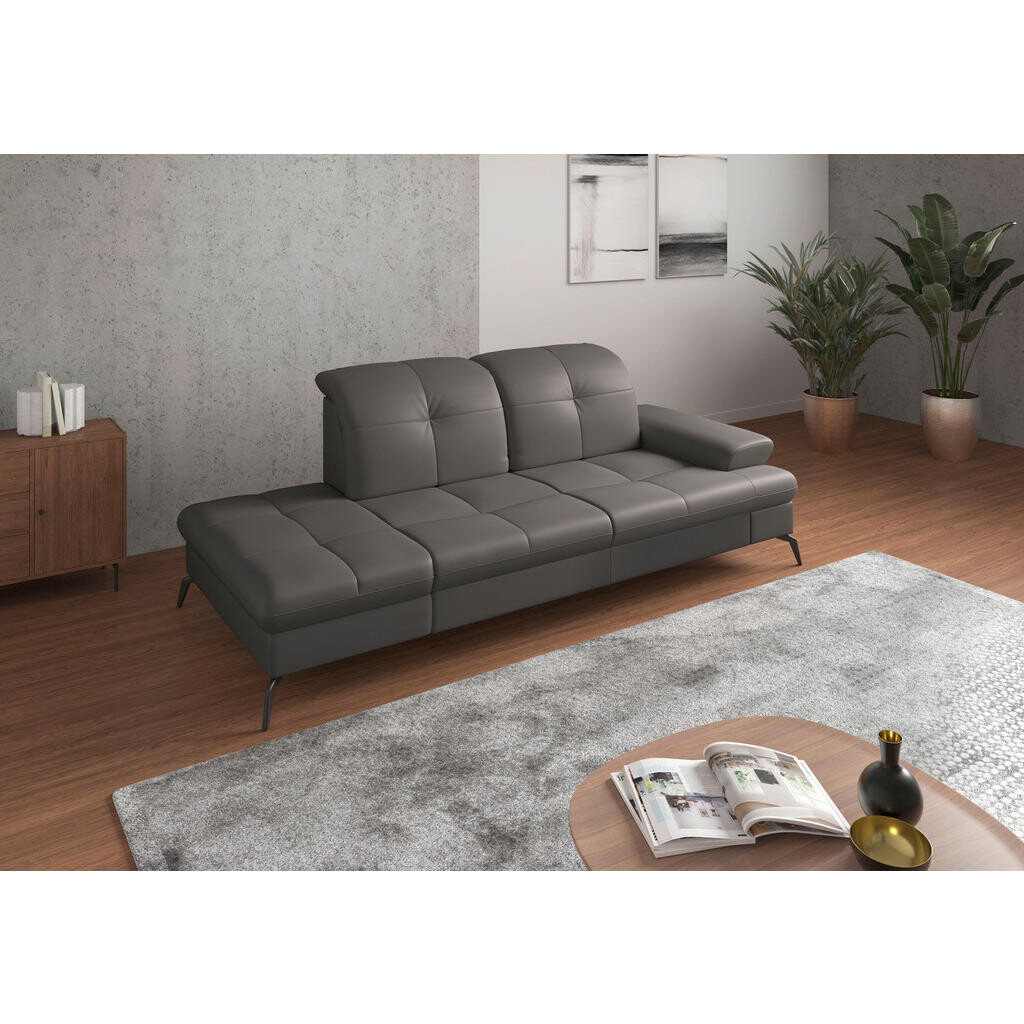 Sit & More LENOŠKA, kůže, mokka