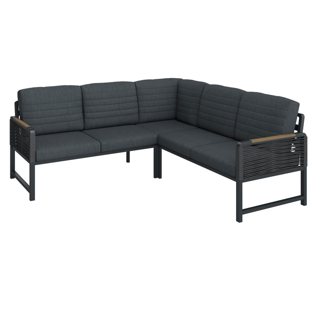 Ambia Garden ZAHRADNÍ SEDACÍ SOUPRAVA kov, plast, textil