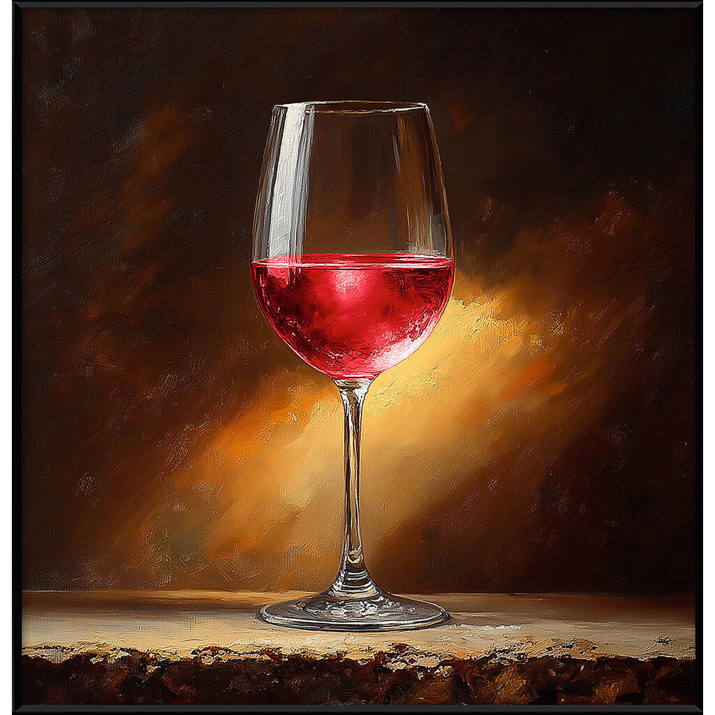 Euroart OBRAZ NA KOVU, jídlo a pití, 30/30/2 cm