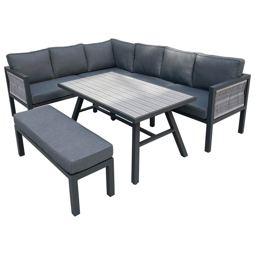 Amatio TERASOVÁ SEDACÍ SOUPRAVA kov, plast, textil