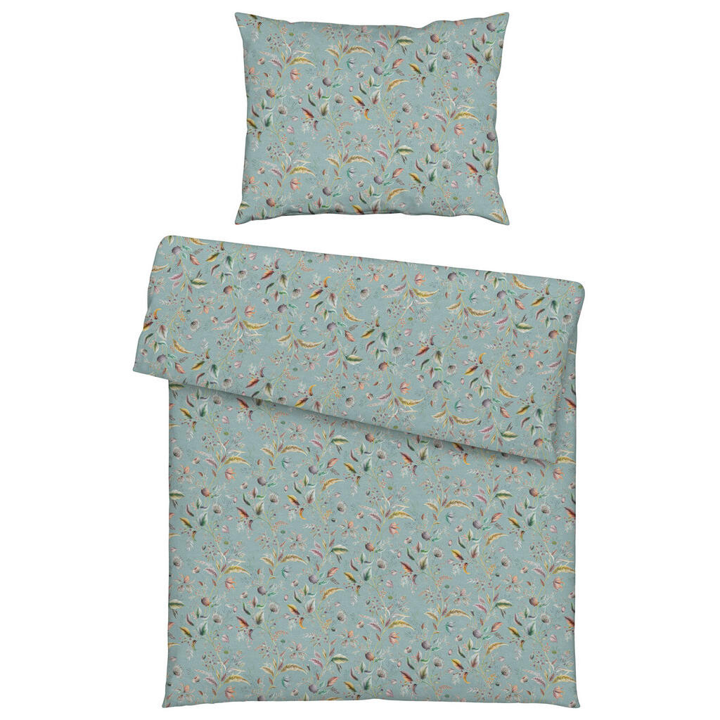 Estella POVLEČENÍ, makosatén, mátově zelená, 140/200 cm