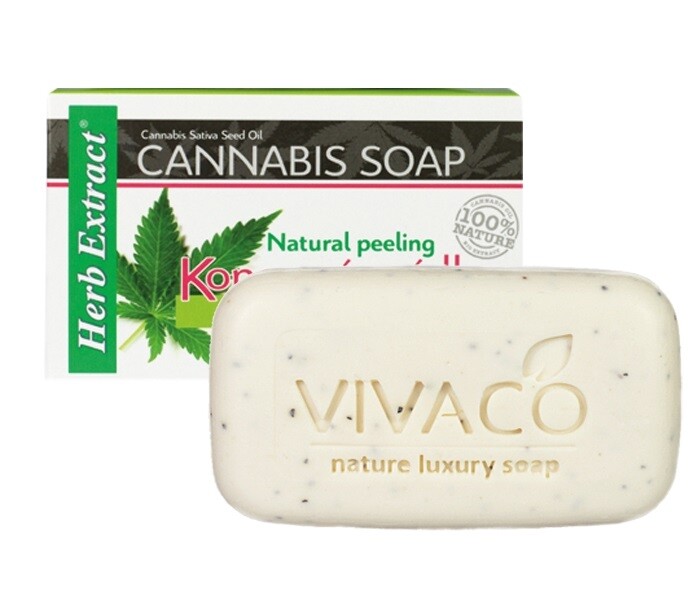 Vivaco Toaletní mýdlo CannaCare HERB EXTRACT 100 g
