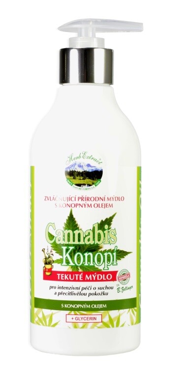 Vivaco Herb extrakt Krémové mýdlo CannaCare HERB EXTRACT 400 ml