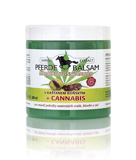 Vivaco Herbal Extract Pferde balsam Cannacare HERB EXTRACT 500 ml