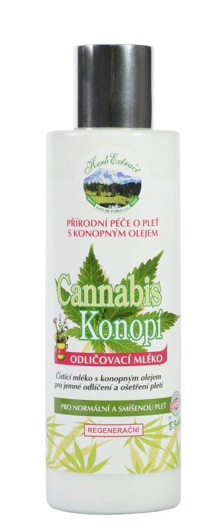 Vivaco Odličovací mléko CannaCare HERB EXTRACT 200 ml