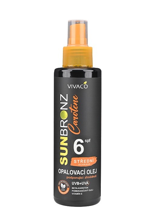 Vivaco Opalovací olej Carotene SPF 6 SUNBRONZ 150 ml