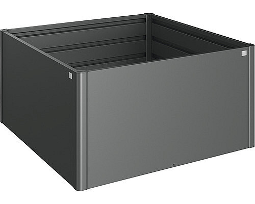 Biohort Zvýšený truhlík na zeleninu BIOHORT 152 x 152 x 77 cm (tmavě šedá metalíza)