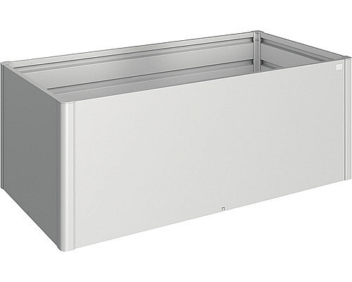 Biohort Zvýšený truhlík na zeleninu BIOHORT 201,6 x 103 x 77 cm (stříbrná metalíza)