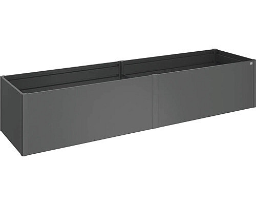 Biohort Zvýšený truhlík na zeleninu BIOHORT L 397 x 103 x 77 cm (tmavě šedá metalíza)
