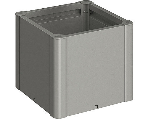 Biohort Truhlík BIOHORT Belvedere 54,7 x 54,7 x 45 cm (šedý křemen metalíza)