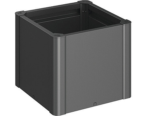 Biohort Truhlík BIOHORT Belvedere 54,7 x 54,7 x 45 cm (tmavě šedá metalíza)