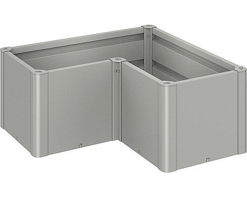 Biohort Truhlík BIOHORT Belvedere L 103 x 103 x 45 cm (šedý křemen metalíza)