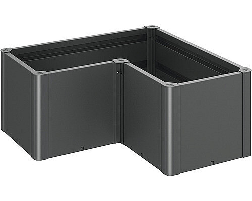 Biohort Truhlík BIOHORT Belvedere L 103 x 103 x 45 cm (tmavě šedá metalíza)