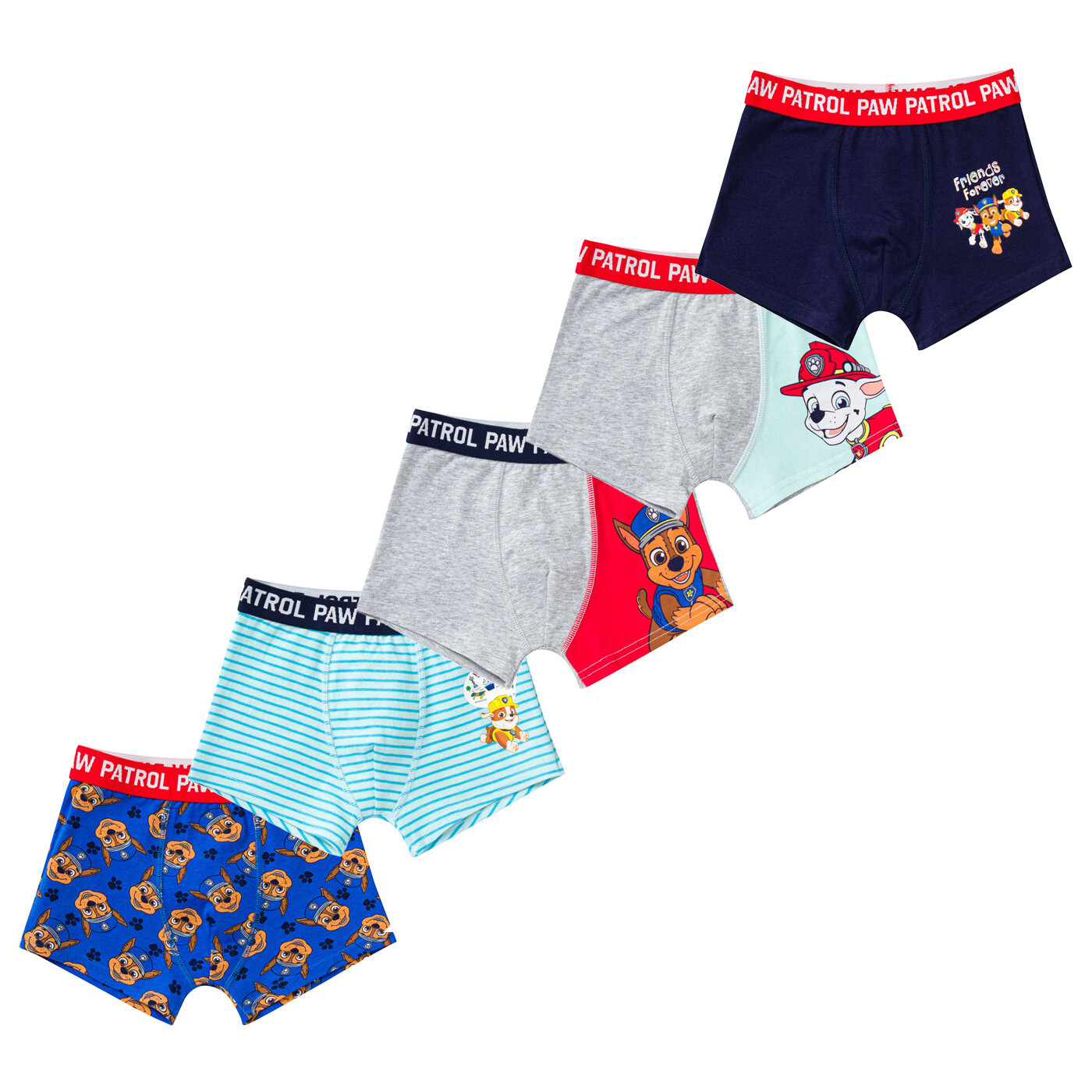 Chlapecké boxerky  Paw Patrol 5 Pack - Frogies