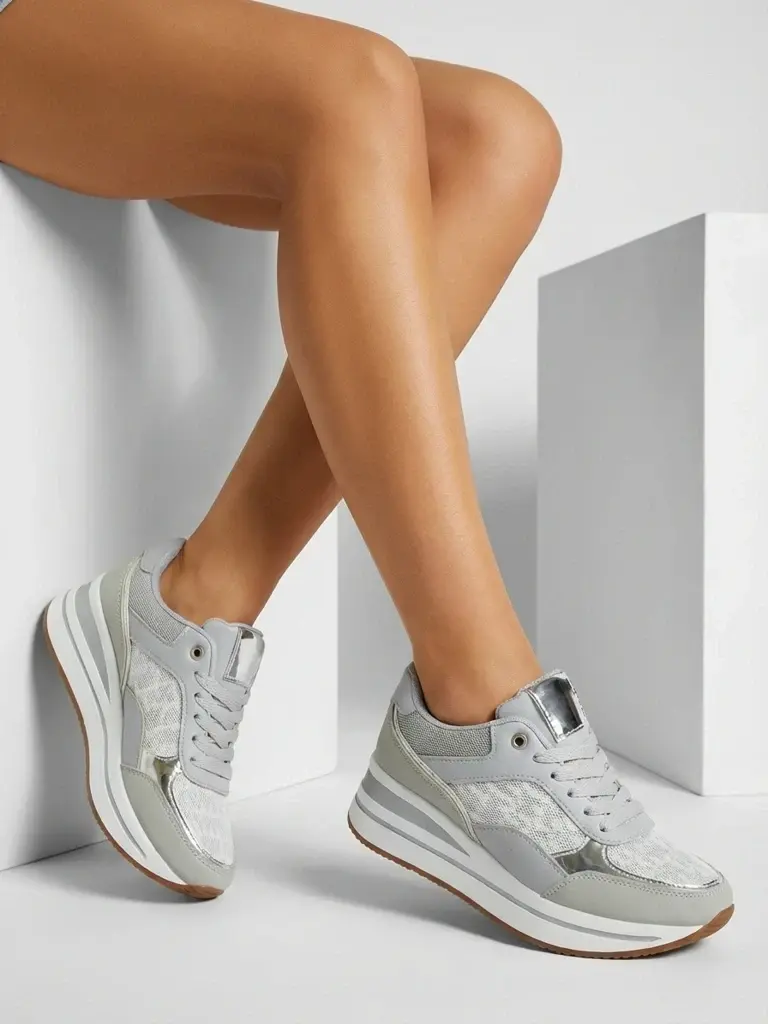 Resti dámské tenisky s klínovým podpatkem