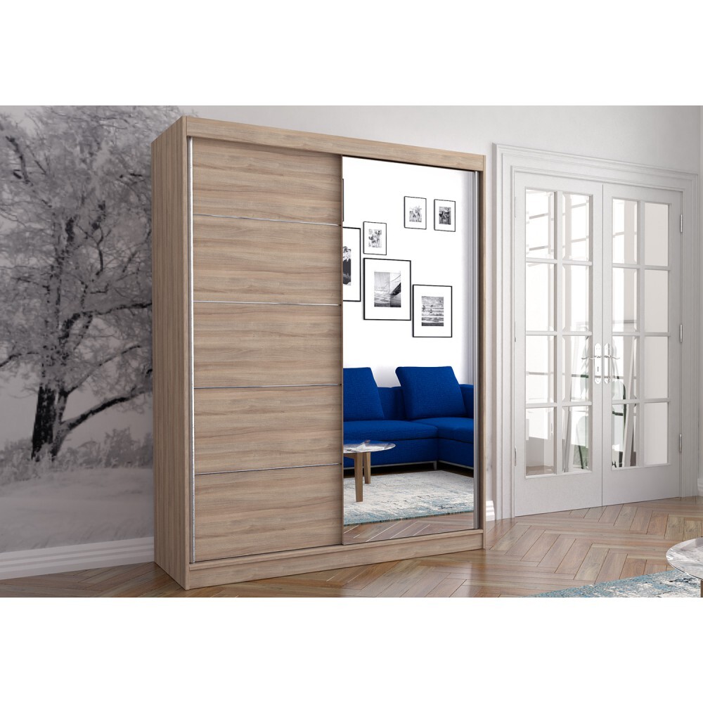 IDZ Šatní skříň Neomi 05 (150 cm) Barva dřeva: Sonoma