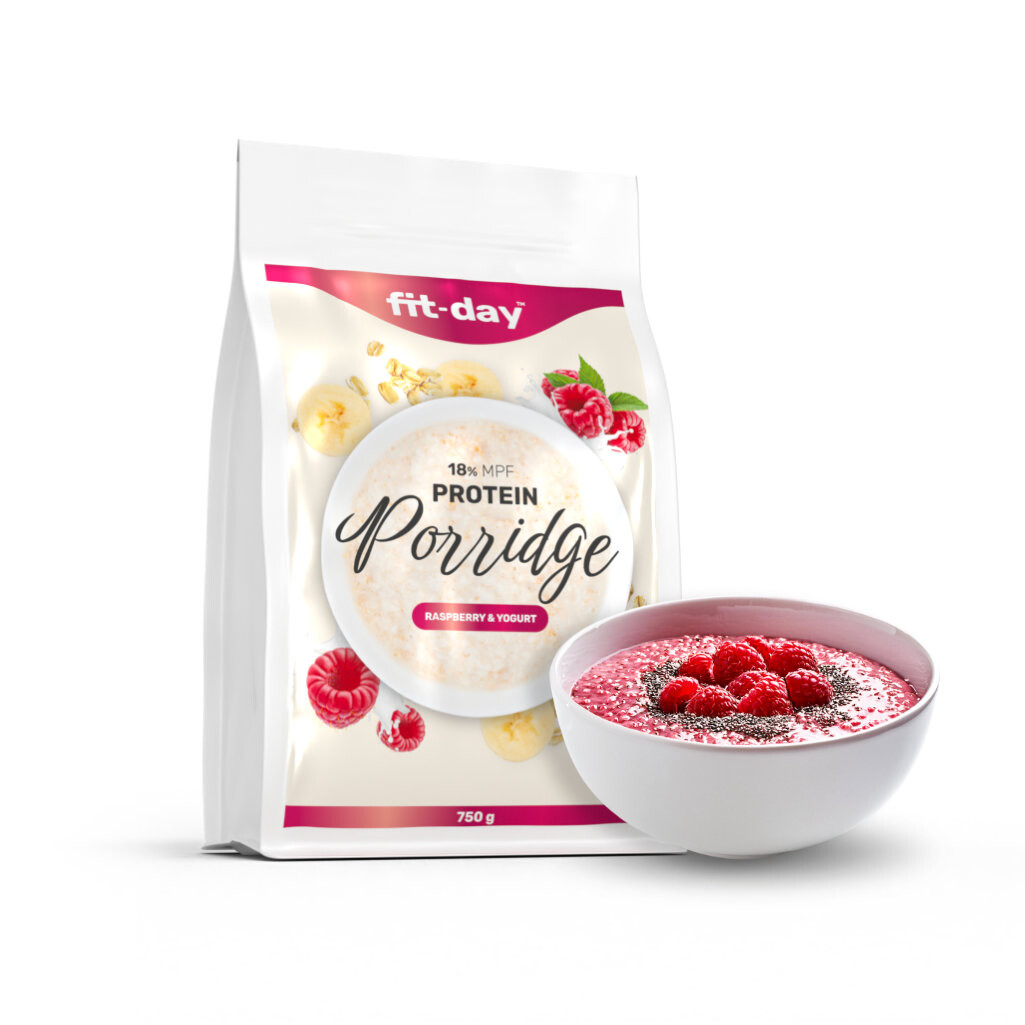 Fit-day MPF Proteinová Kaše Yogurt Malina 750 g