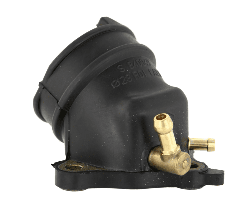 Piaggio Příruba OEM, 2 podtlaky, Piaggio, Vespa, Gilera 125-250 ccm PI840949