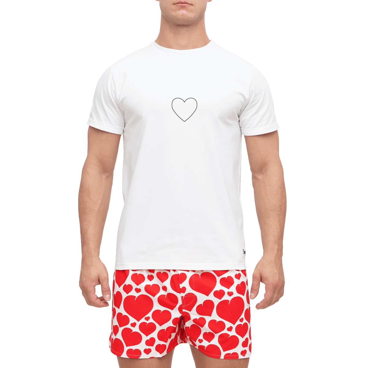 Slippsy Pánské tričko Lover bílé