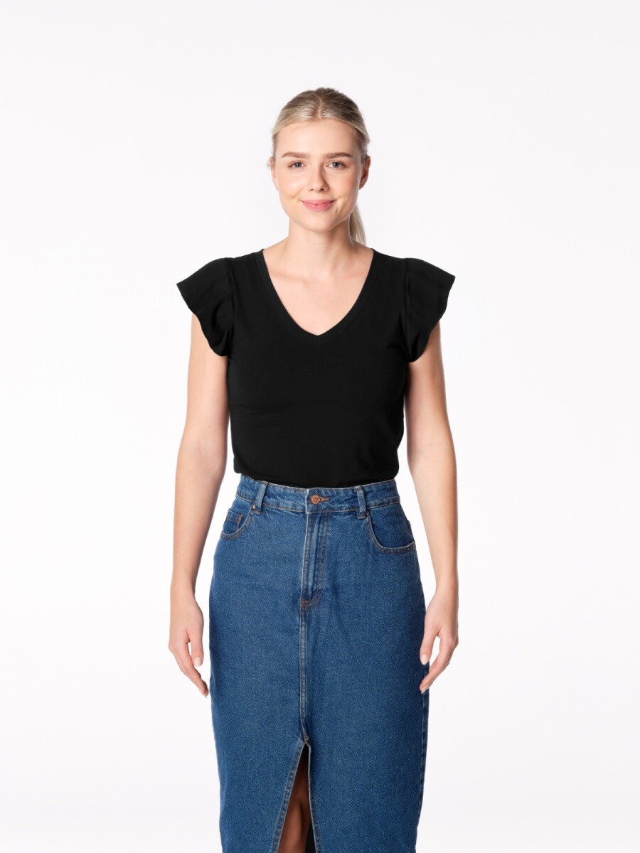 Dámský top cityzen savona černá 36