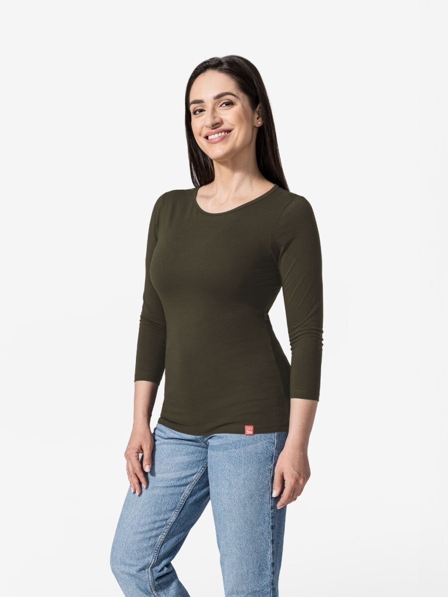 Dámské tričko cityzen diez khaki 34