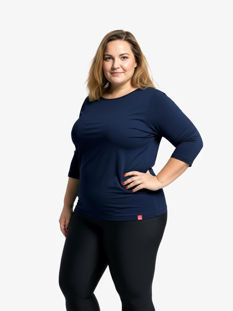 Dámské tričko cityzen rivera tmavě modrá 44
