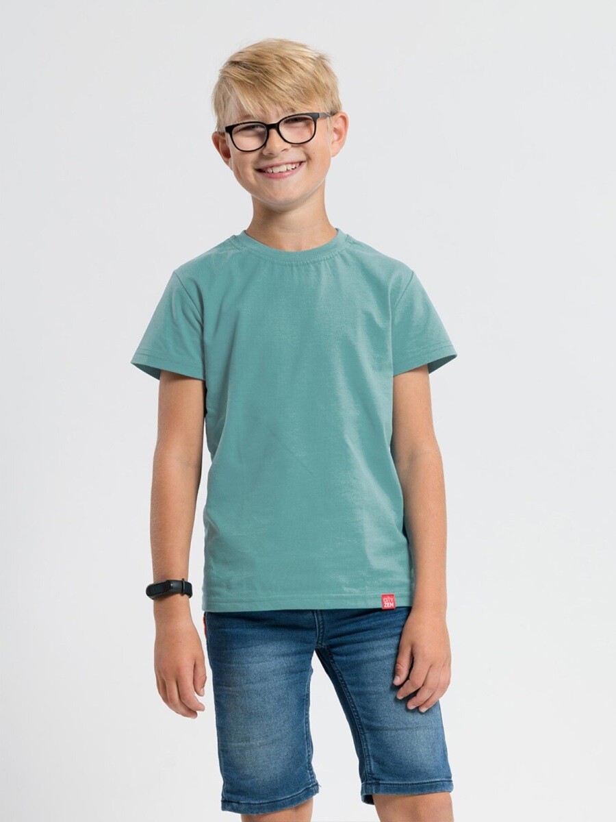 Dětské tričko cityzen matyáš minerálně modrá  128-134