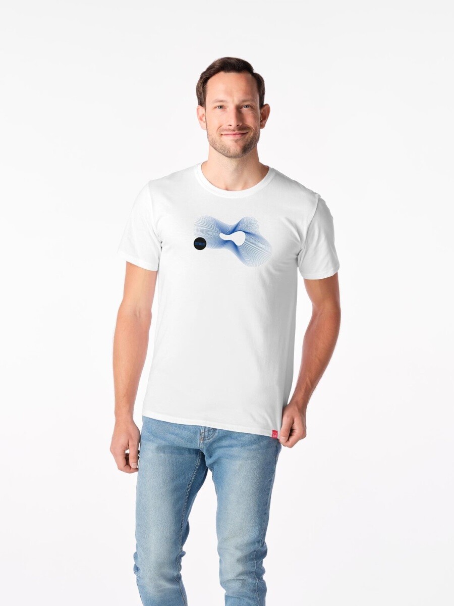 Pánské tričko agen cityzen chinaski s potiskem 1.symfonická bílá s