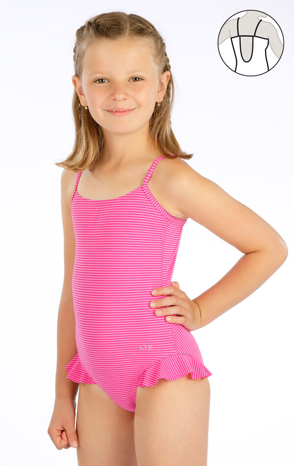 Dívčí plavky jednodílné 6g436 litex 110