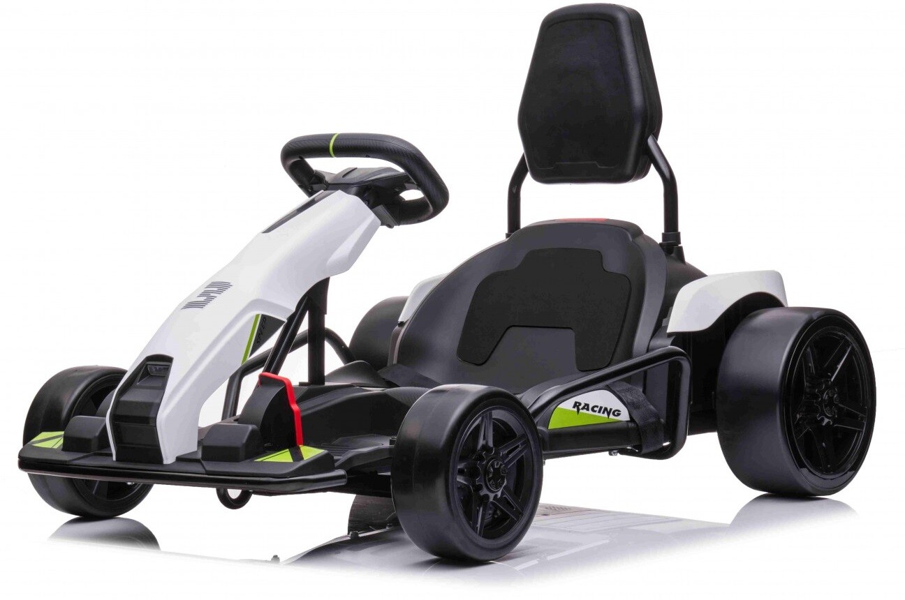 mamido Dětská elektrická motokára Fast 3 Drift bílá