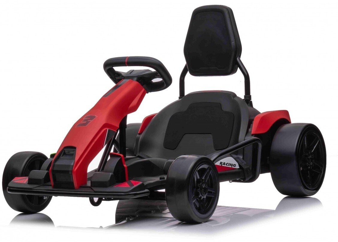 mamido Dětská elektrická motokára Fast 3 Drift červená