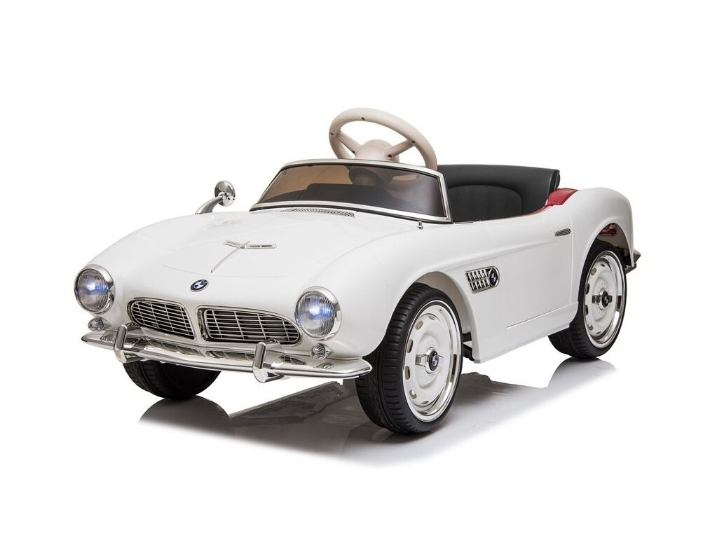 mamido Elektrické autíčko BMW Retro bílé