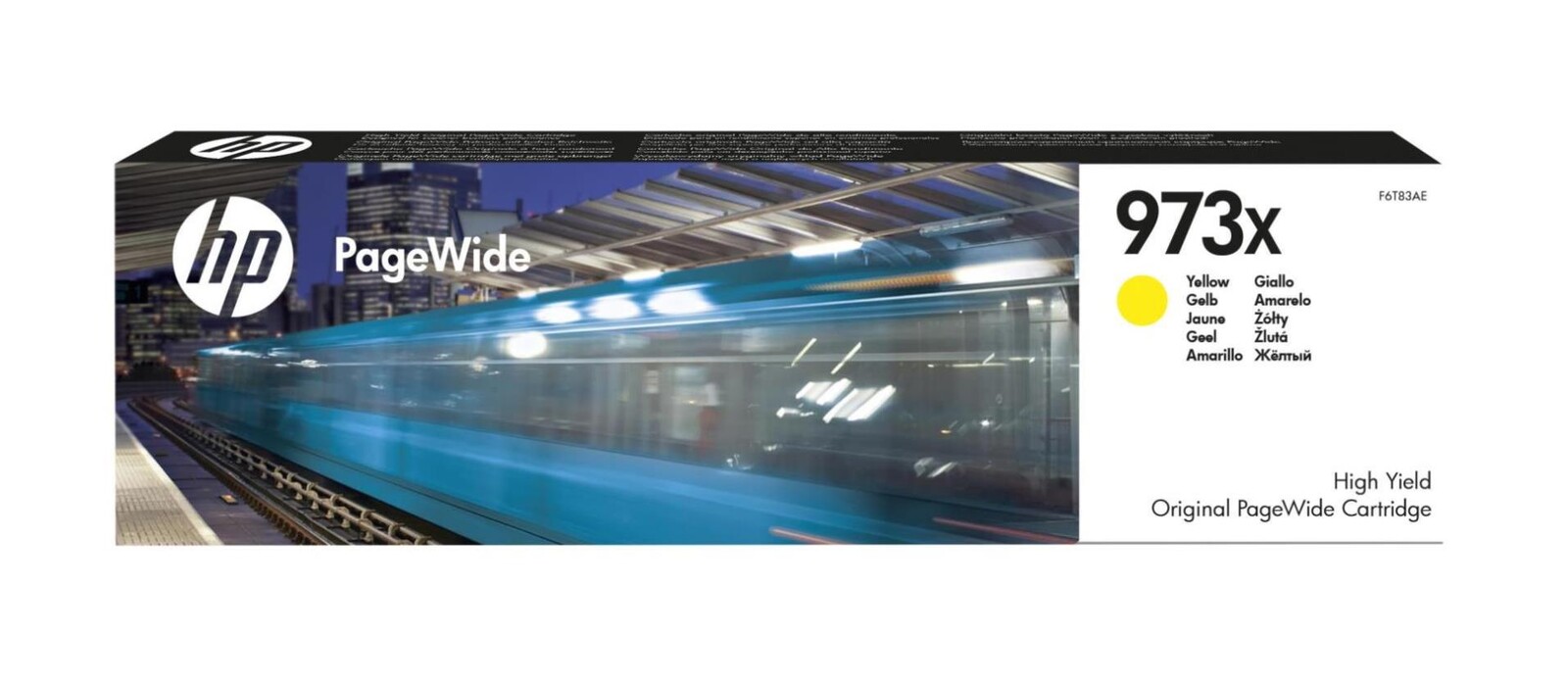 Cartridge HP F6T83AE, č. 973X - žlutá