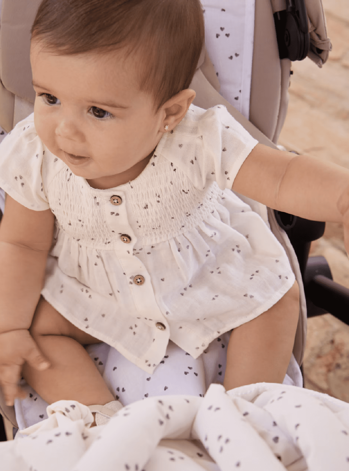 Mayoral mušelínová letní souprava pro miminko 1286 - 48 Velikost: 65