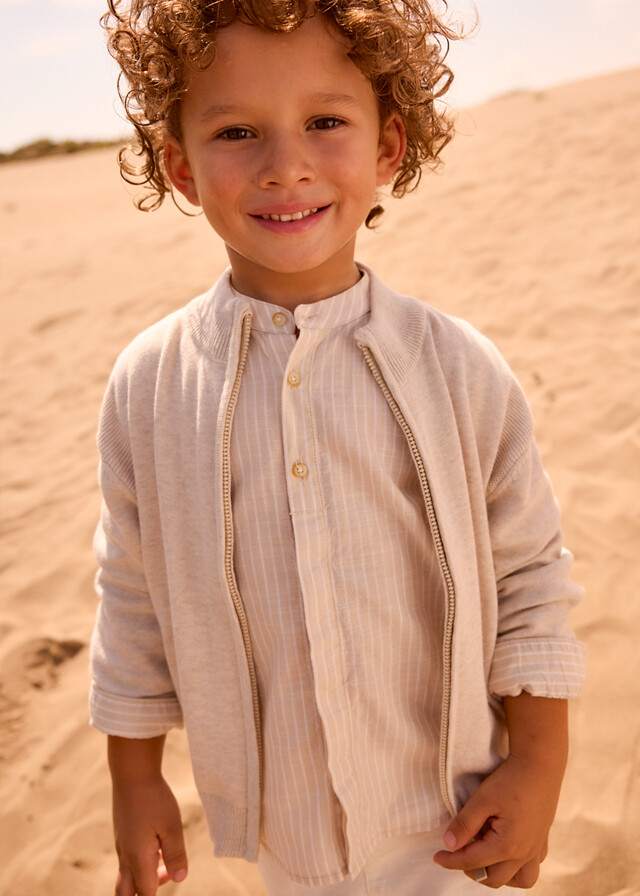 Mayoral dětský svetr na zip 3382 - 63 Velikost: 98