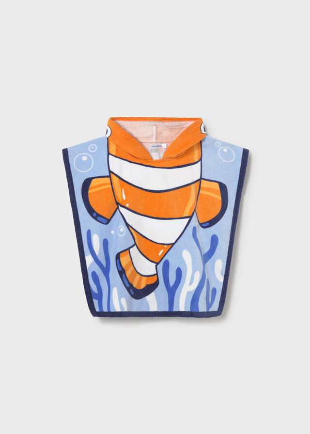 Mayoral dětský ručník stylu pončo s kapucí 10164 - 97 Velikost: 86