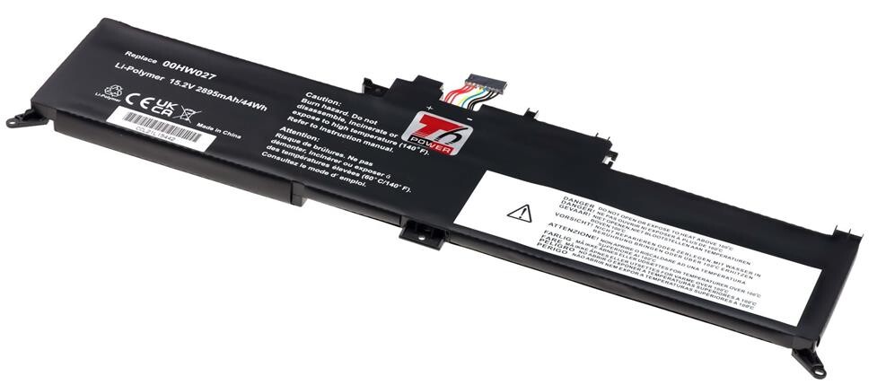 Baterie T6 Power LenovoThinkPad Yoga 260, 370 serie,2895mAh, 44Wh, 4cell, Li-Pol
