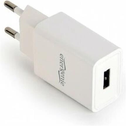 Gembird USB nabíječka 2,1A, bílá