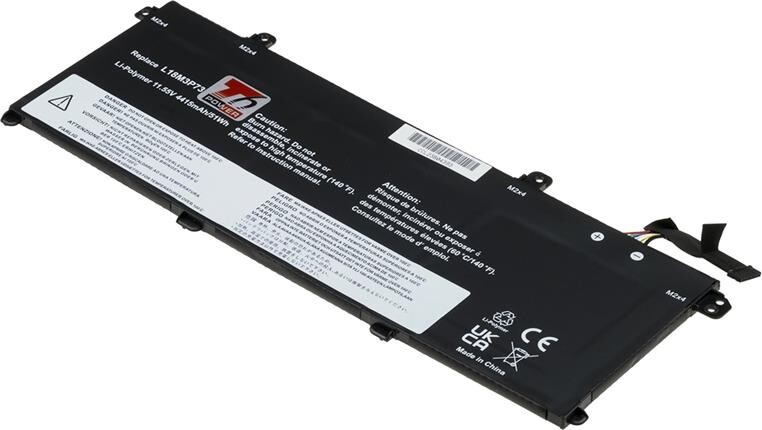 Baterie T6 Power LenovoThinkPad T490, T495, T14 Gen 1,P43s, 4345mAh, 51Wh, 3cell, Li-pol